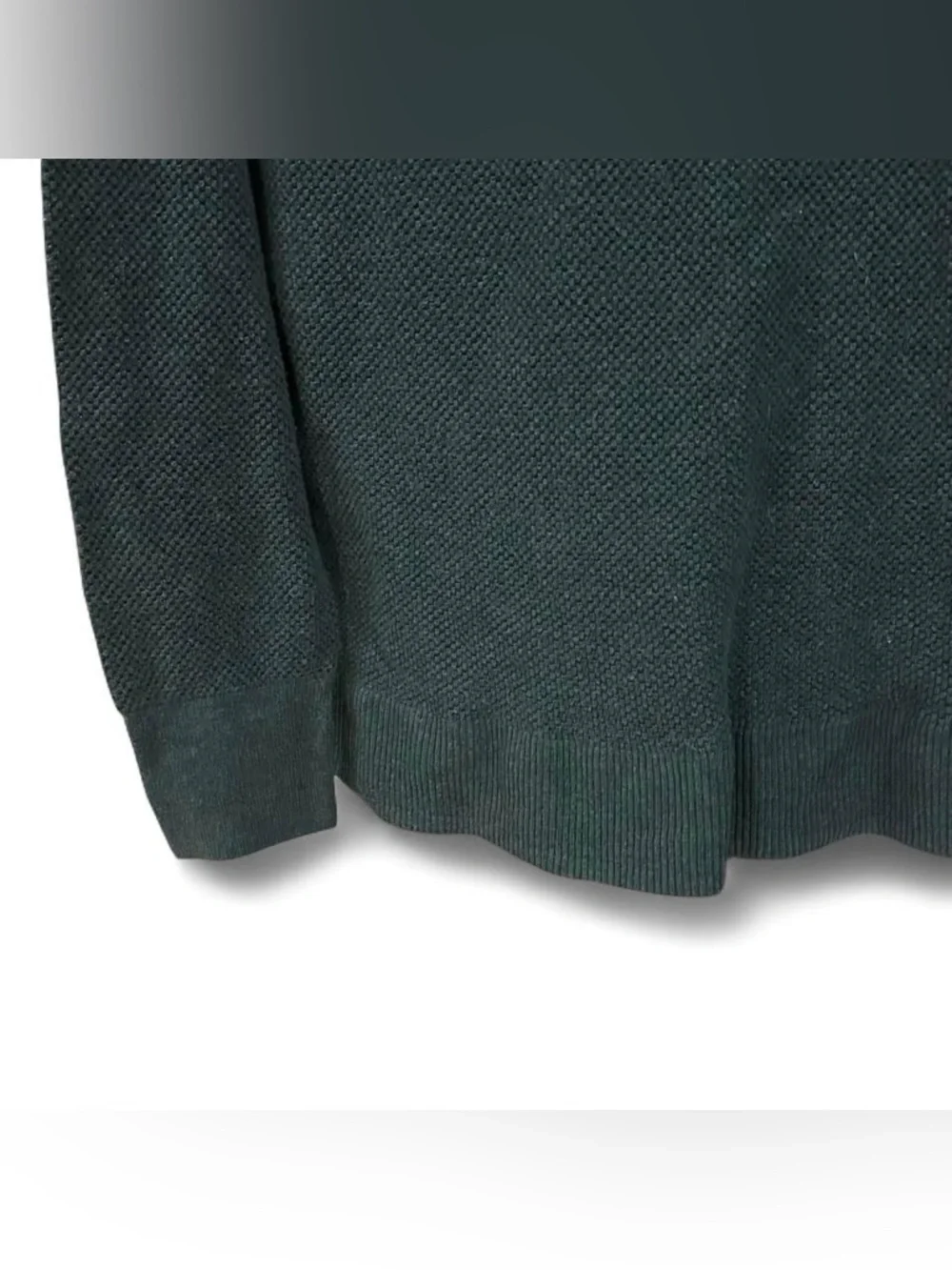 Hunter Green‎ Light-Weight Crewneck Thermal Sweater